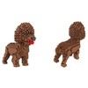 Atomic Building Poodle Dog or Poodle Figure to Build with