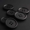 100 Pieces Buttons, 4 Hole Round Resin Buttons for DIY