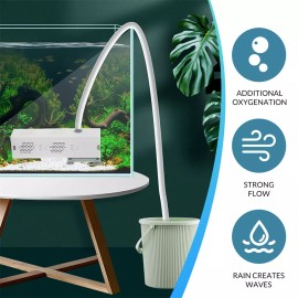 Unbranded Internal Aquarium Tank Filter 4in1 Submersible Water Fish Tank Filter for 350Gal