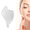 Stainless Steel Gua Sha Board Puffiness Reduction Lymphatic Drainage Heart