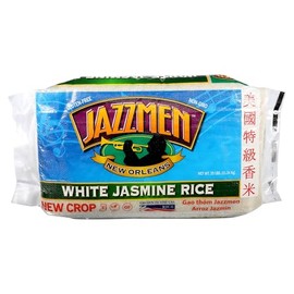 Jazzmen Aromatic White Rice, 25lb Bag
