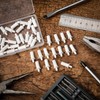 Thyle 100 Pcs Shutter Repair Pins Spring Loaded Repair Pins