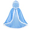 Century Star Girl Fur Princess Cape with Hood Girls Cloak