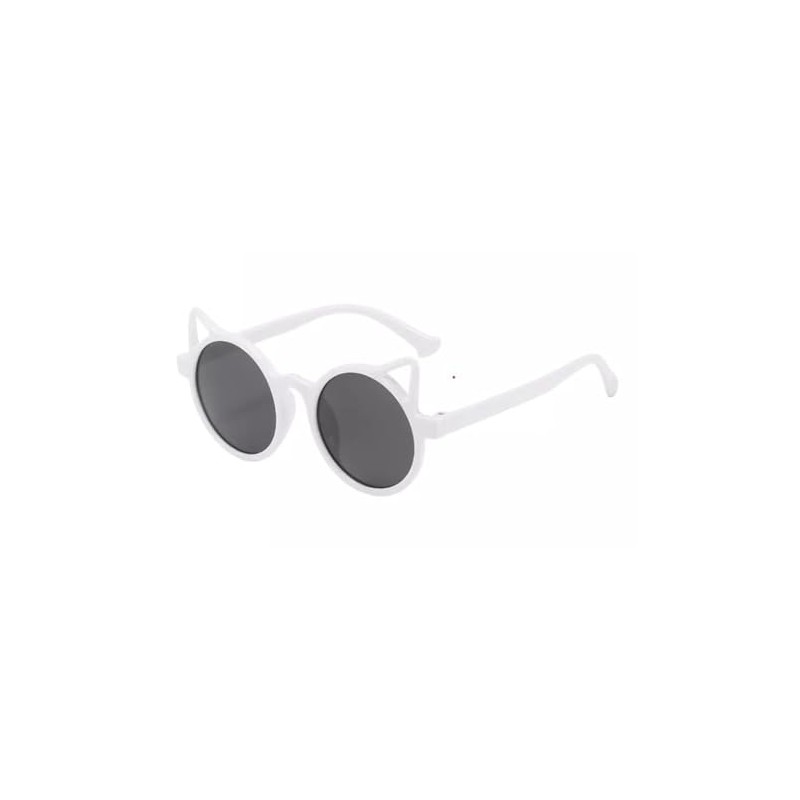 BlinkRite Trendy Round-Shaped LIttle Devil Cat Ear Sunglasses for Girls