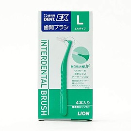 Lion DENT.EX Interdental Brush Blue 4-pack L
