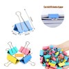 Pack of 180 Foldback Clips 15 mm Metal Binder Clips