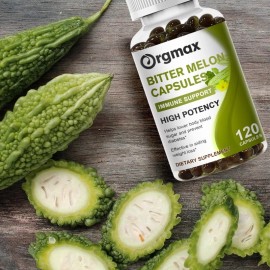 Extracto de melón amargo cápsulas blandas 2500 mg hierba azúcar en la sangre suplemento de apoyo