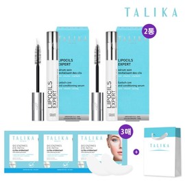Talika Eyelash Elasticity Nutrition Lipocyl Expert Eyelash Nutrition Ampoule 10ml 2ea + Eye / 딸리까 속눈썹탄력영양제 리포실 엑스퍼트 속눈썹 영양앰플 10ml 2개 + 아이