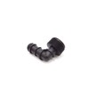 S&M 543890 16mm x 1/2" Drip Irrigation Elbow - Black