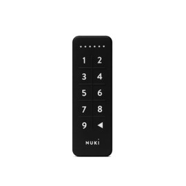 Nuki Keypad, Codeschloss für die Haustür, smarte Erweiterung für Nuki Smart Lock, Öffnen und Schließen via 6-stelligem Zutrittscode, Erweiterung Türöffner mit Code, Bluetooth, Nuki Smart Home