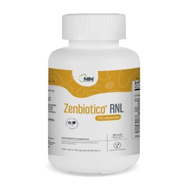 NIN Zenbiotico RNL- Antes Simbin RNL - Suplemento Alimenticio - Cápsulas Probióticas y Prebióticas (120 capsulas)                                     