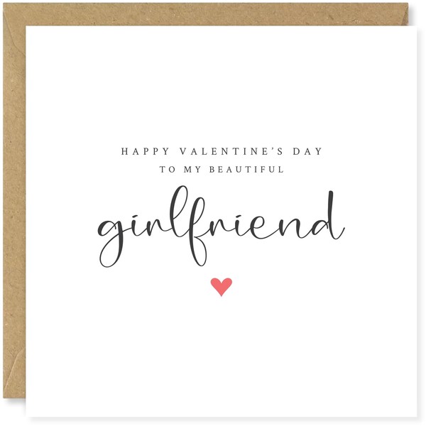 Beau Willows Happy Valentine's Day To My Beautiful Girlfriend -