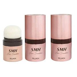 (Set of 2) Super Million Hair SMH Hair Foundation, 0.4 oz (12 g), Light Brown