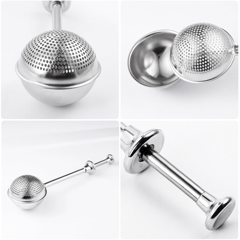 Sugar Shaker, Powdered Sugar Shaker Duster with 18/8 Stainless Steel