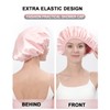 YIZIJIZI Gorros De Ducha Con Forro De Rizo, Gorro De