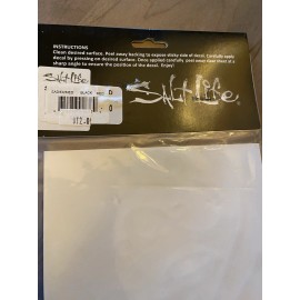 Salt Life 12” Black Salt Life Ocean Waves Design Decal