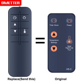 Unbranded Replacement Remote Control For Heat Surge Space Heater WP18D
