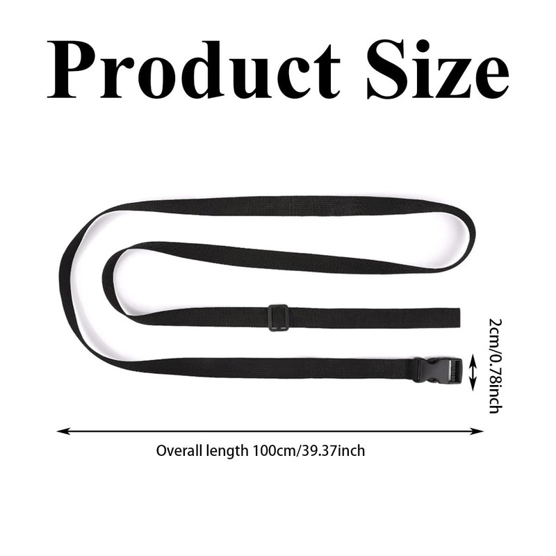 4 Pcs Adjustable Fanny Pack Extender Strap Release Backpack Sternum