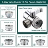 Kitchen Faucet Hose Attachment, Sink Sprayer Attachment with Sprayer Replacement