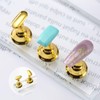 DALAETUS 4pcs Magnetic Nail Tips Stand,Nail Stand Display, Acrylic Nail