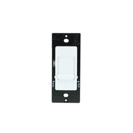 Legrand - Pass & Seymour Wide Slide Series CFL/LED/Incandescent Single Pole 3-Way Slide Dimmer, Non-Preset, White