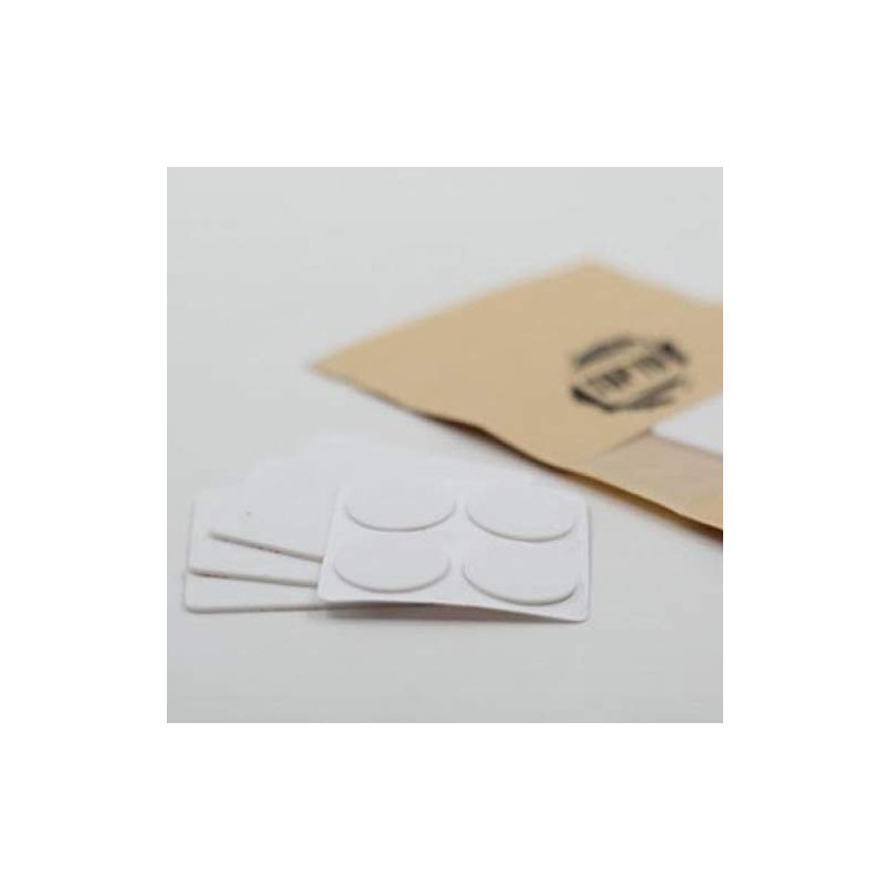 TOP YO Replacement Silicone Yo-Yo Pads (1 Pair-2 Pads) (19mm-White)