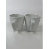 LOT OF 4 VINTAGE DELTA AIRLINES MUGS CUPS WHITE PORCELAIN