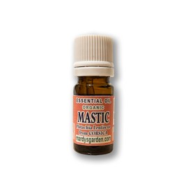 Organic Mastix Essential Oil 5 ml Pistacia Lentiscus from Corsica, 100% Pure and 100% Natural