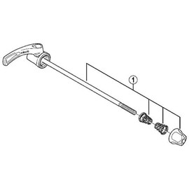 Shimano FH M785 Complete Quick Release, 173 mm