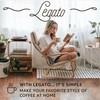 Legato Espresso Capsules - 10/100 count - Single-Serve Coffee Pods