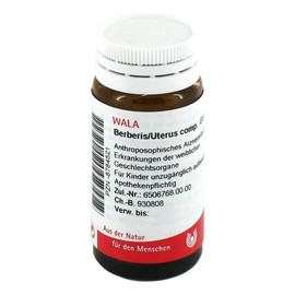 Wala Berberis/Uterus Comp. Globules, 20 g Globules
