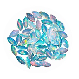 4 Pcs,8x4 mm, AURA GEMS Natural Ethiopian Opal,Briliant Cut, Marquise, Shape, Jewelry Making Supply, Chakra Energy Healing Gemstone, Real Crystal, Birthstone, Wholesale deal