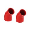 Red Silicone Intercooler Boot Kit Compatible with 1994-2002 Dodge Ram