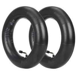 10 x 2.75-6.5 E Scooter Hose, 10 Inch Replacement Hose for Kukirin G2 Master/Kukirin G3/Speedway 5/Dualtron 3, Curved Valve (Pack of 2)