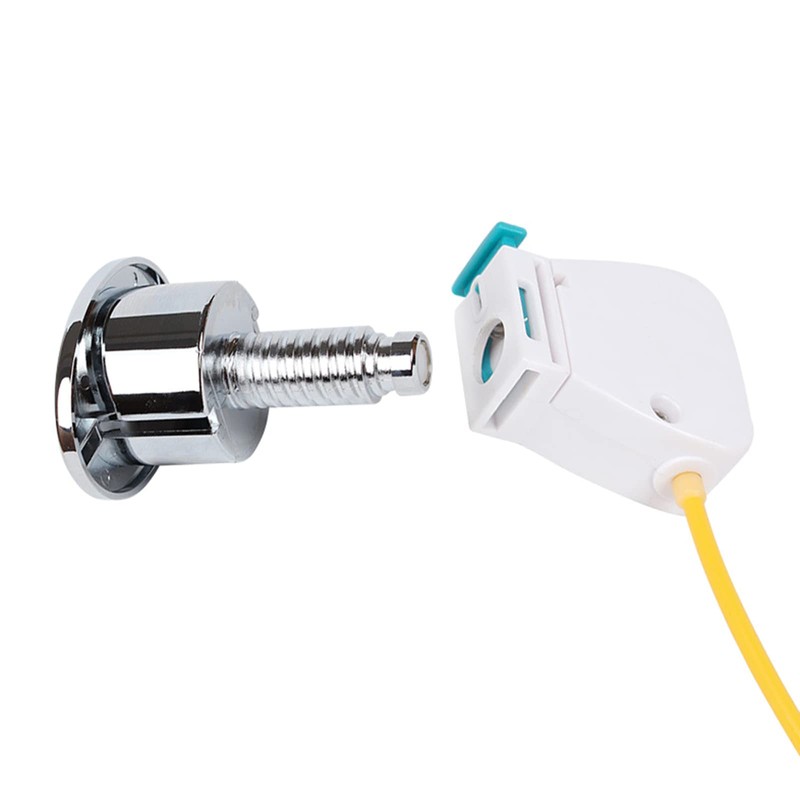 CVZJ Flush Toilet Water Tanks Button Oval-shape Push Button Flush
