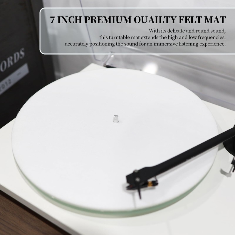 3mm Turntable Mat 12 Inch Slipmat Anti-Static for Viny Record