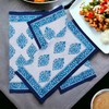 Indian Decor Cloth Cotton Napkins Set of 6 - Washable,