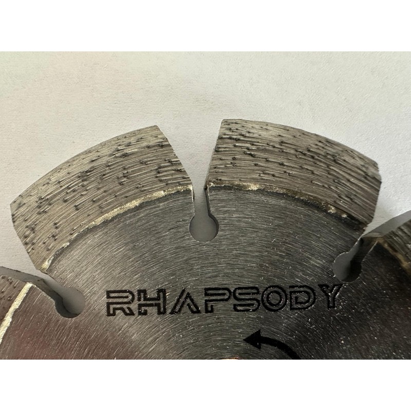 RHAPSODY 4" Diamond Crack Chaser Blades