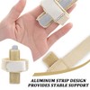 BOPRKTM Pack of 4 Finger Splints Adjustable Finger Splint for