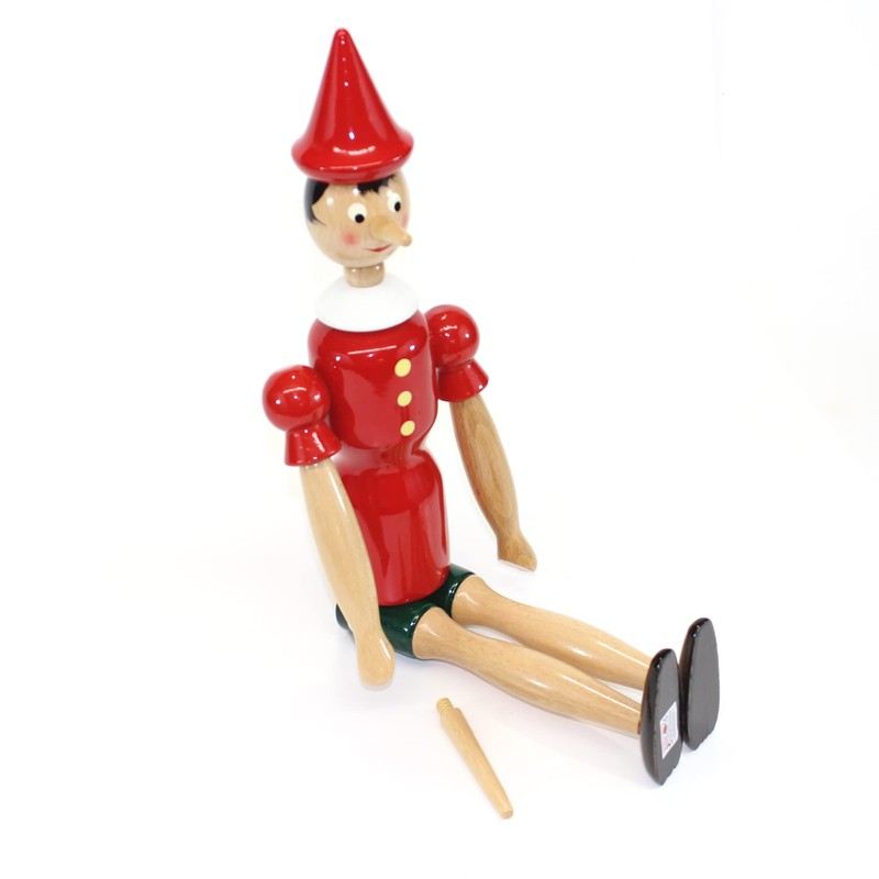 Mastro Geppetto Pinocchio 20" (50cm) Wooden Toy