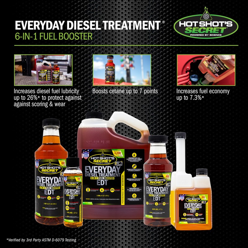 HOT SHOTS Hot Shot's Secret EDT Everyday Diesel Treatment 4