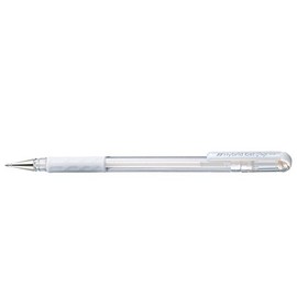 Pentel 0.8mm TIp Hybrid Gel Metallic Ink Pen with Comfortable Finger Grip - Blue