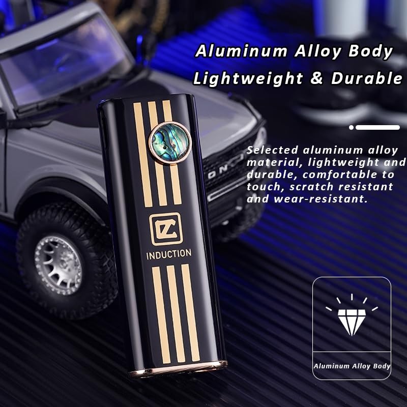 Lighters Slim Soft Flame Lighter Vintage Butane Refillable Retro Traditional