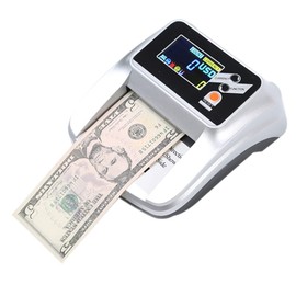 SNKOURIN 2-in-1 Counterfeit Bill Detector,US Dollar Counterfeit Money Checker Bill Detector Machine with 5 Advanced Detections and Bill Counting by Denomination Capability