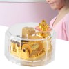 Acrylic Music Box Exquisite Beautiful DIY Clear Musical Box for
