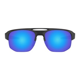 Well-aimed Replacement Lenses Compatible with Oakley Mercenary | Mercenary Asian Fit Sunglasses - Blue Iridium Polarized