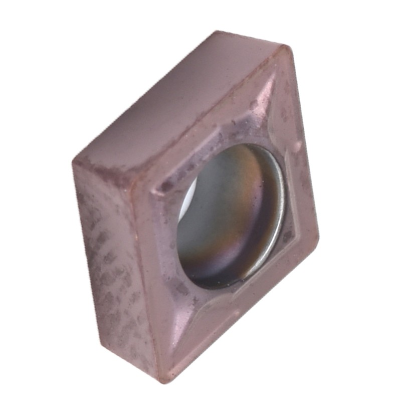 10Pcs Carbide Turning Blade Titanium Alloy High Temperature Resistance Rhombus