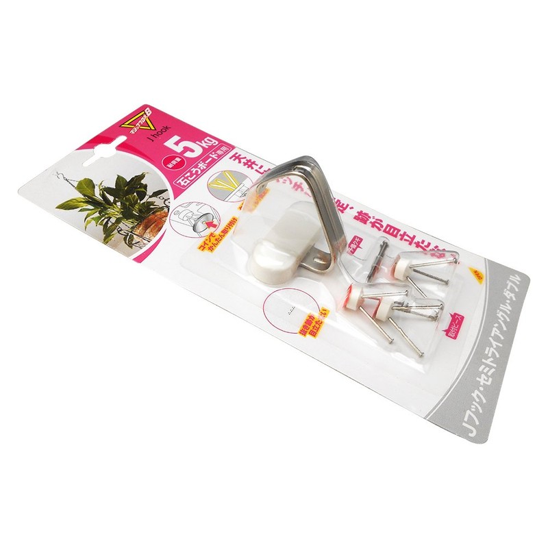 Nikkei Sangyo Iron Hook Magic Cross 8 J Hook, Semi-Triangle,