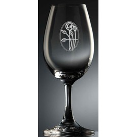 GLENCAIRN CHARLES RENNIE MACKINTOSH ART NOUVEAU OVAL ROSE SCOTCH WHISKY COPITA NOSING GLASS