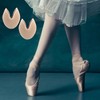 Ballet Shoes Toe Pads, 1 Pair Toe Pads for Pointe